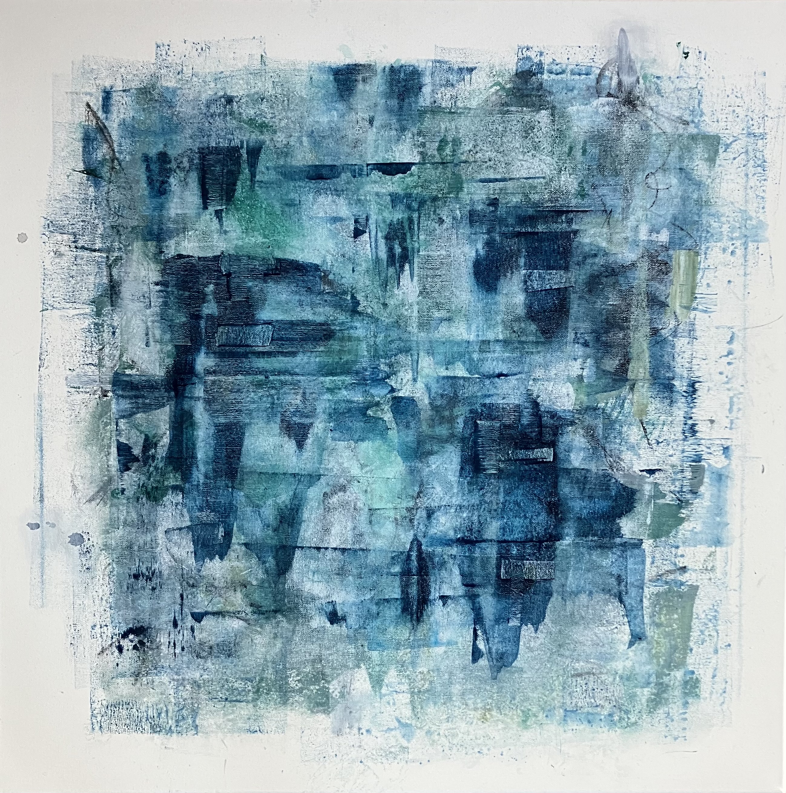 'Blue' - 70x70 cm